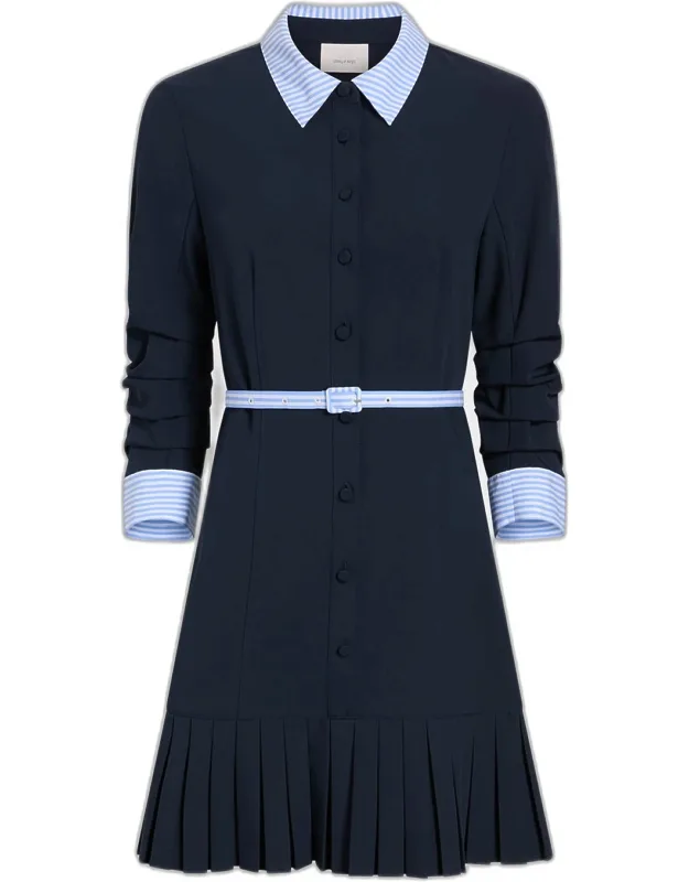 Stripe Shirting Dress