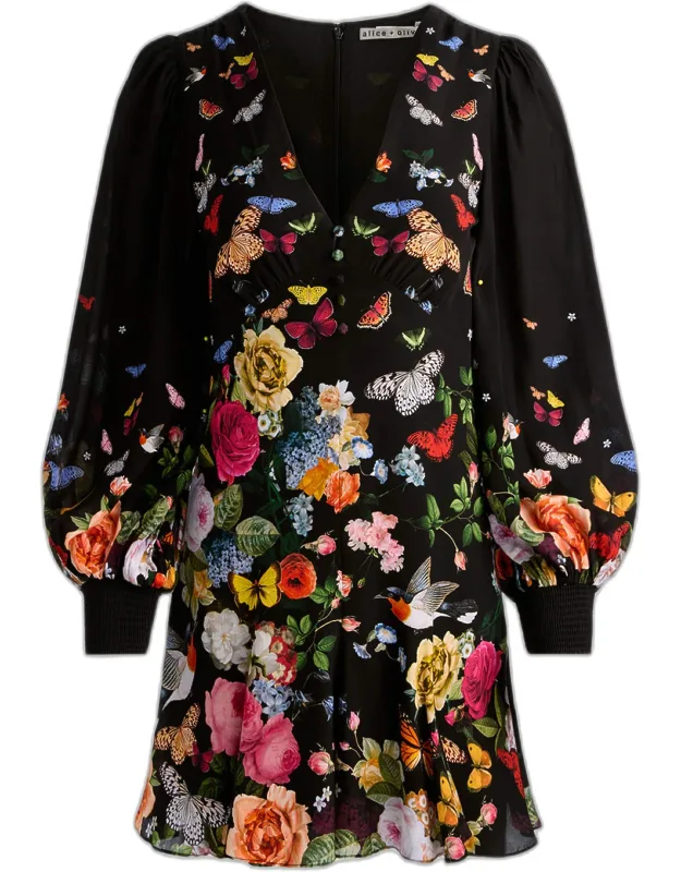 Empire Waist Mini Dress
