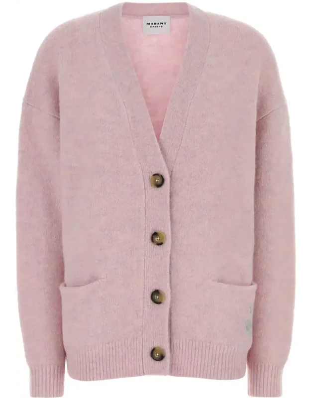 Melange Alpaca Blend Cardigan