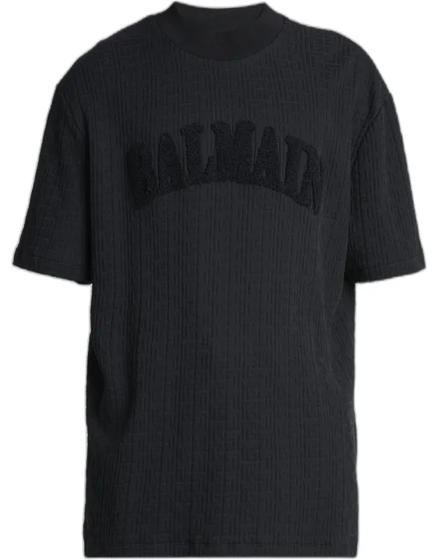 Terry Logo Jacquard T-shirt
