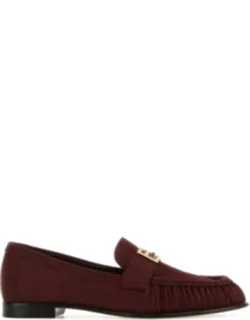 Chocolate Suede Loafers