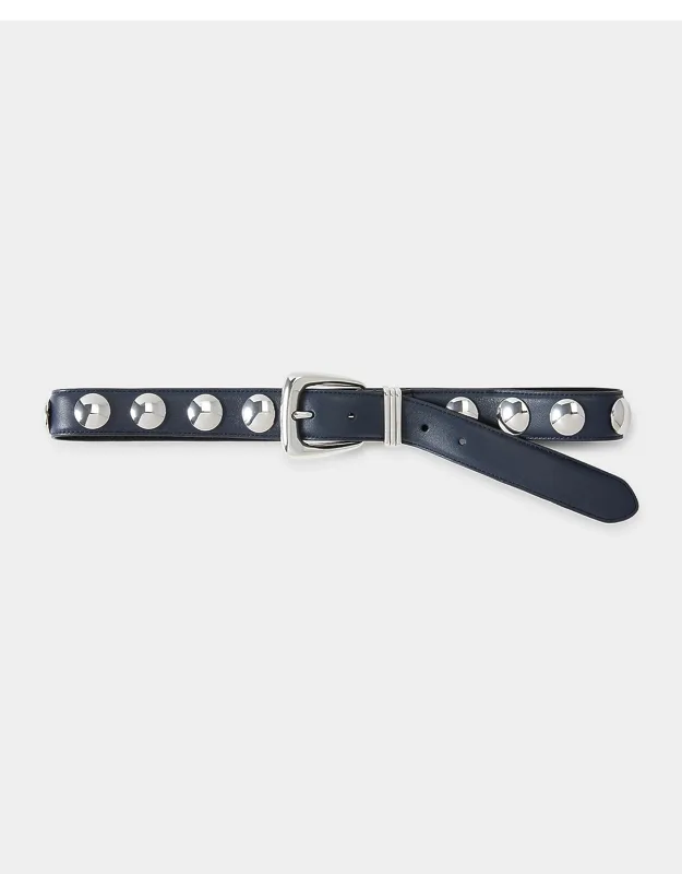 Studded Leather Belt