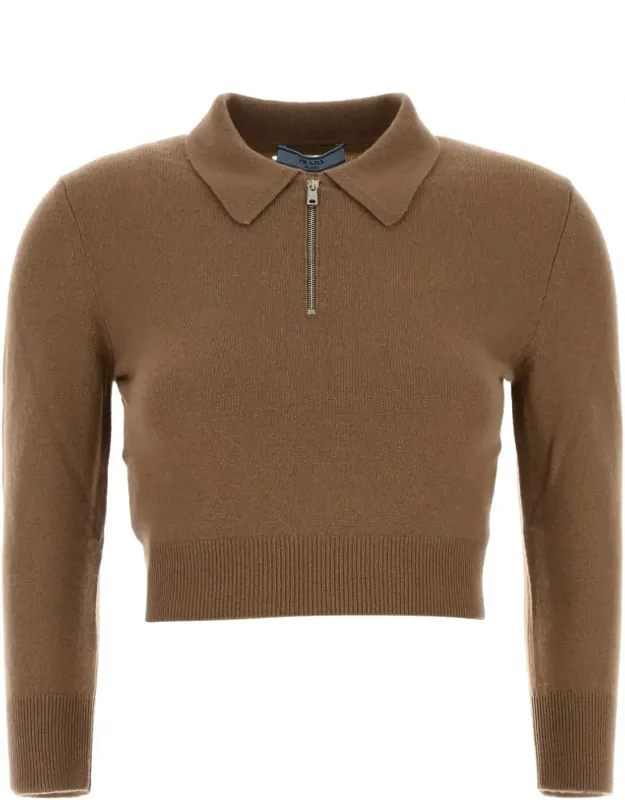 Camel Cashmere Sweater