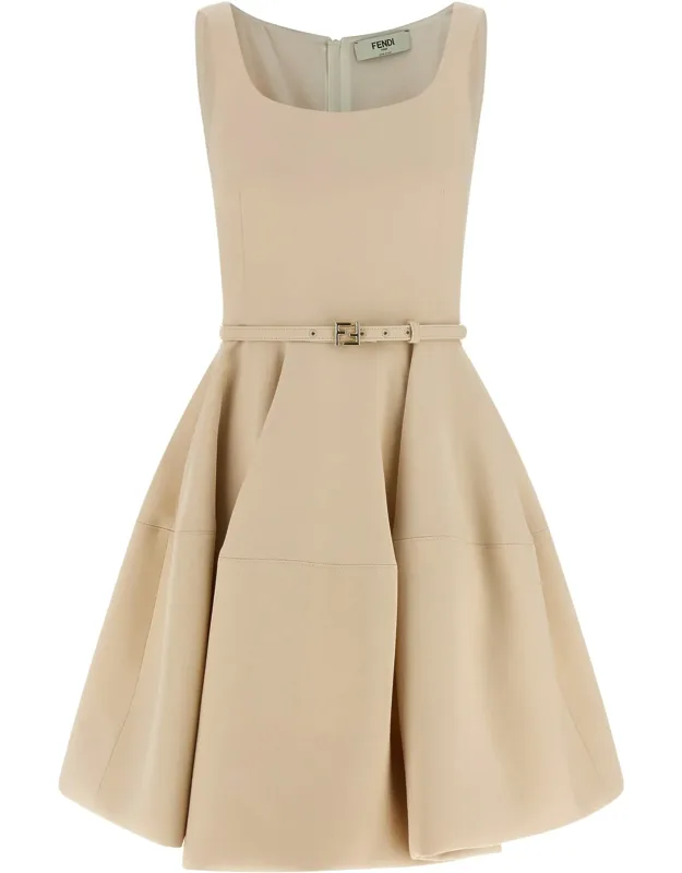 Wheel Skirt Dress