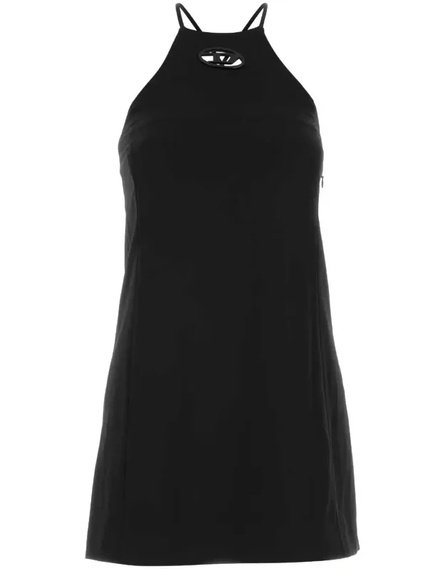 Stretch Twill Mini Dress