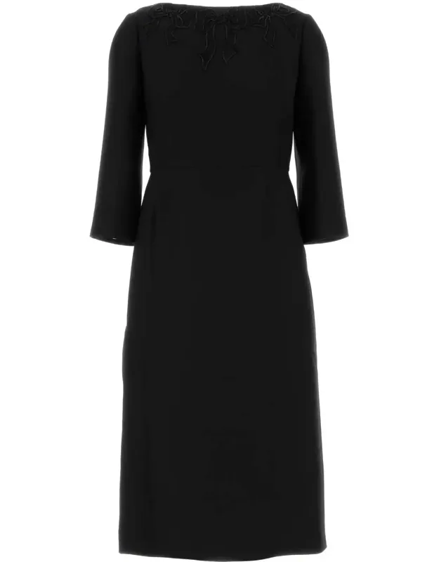 Wool Blend Dress
