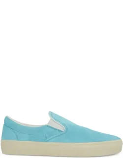 Sneaker With Leather Upper And Rubber Sole