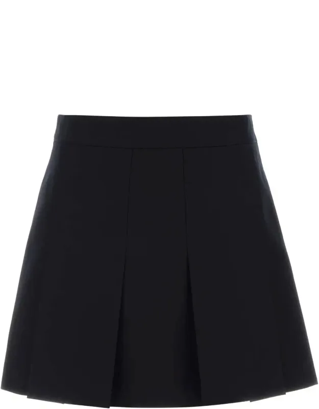Twill Mini Skirt
