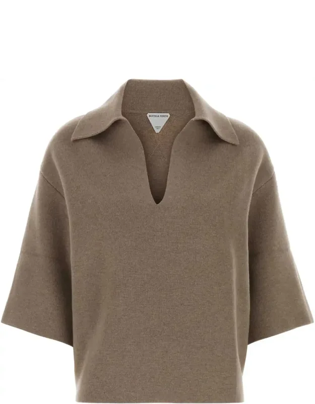 Cashmere Blend Polo Shirt