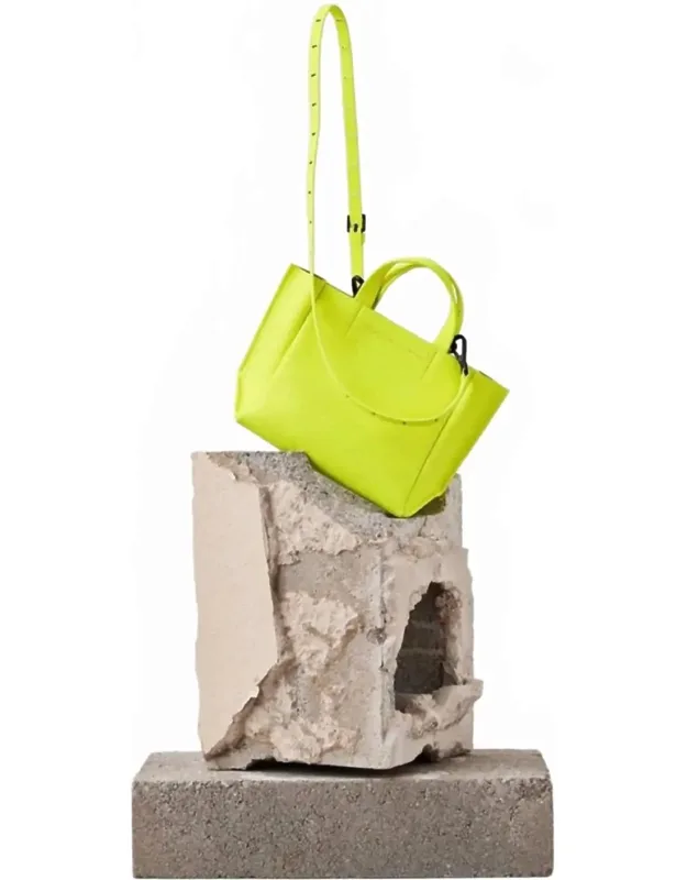 Leather Micro Tote Bag