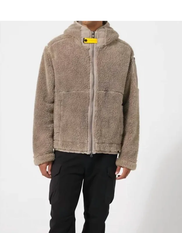 Curly Fleece Hoodie