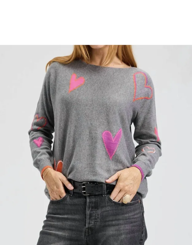 Hearts Sweater