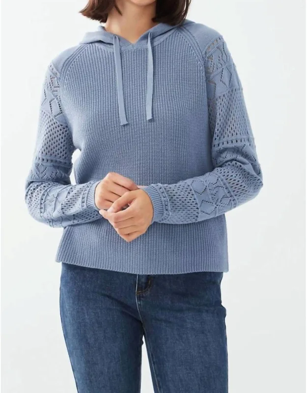 Crochet Sleeve Sweater