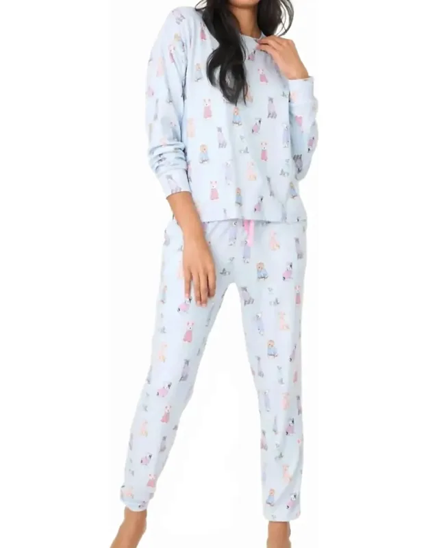 Dog Gone Cold Pajama Set