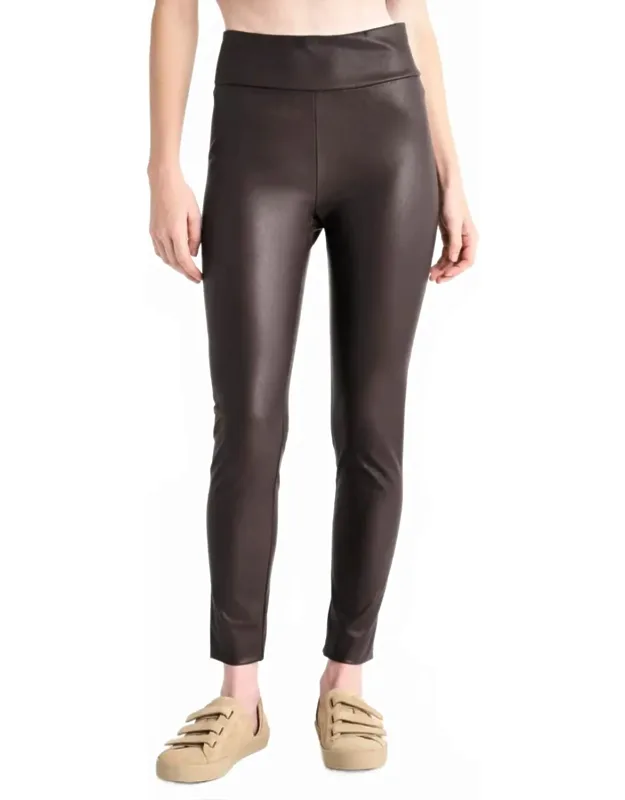 Vegan Leather Leggings