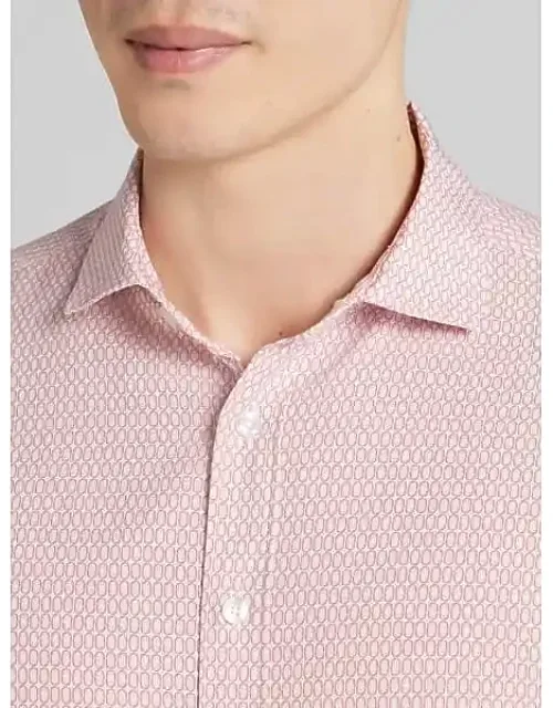 Regular Fit 4-way Stretch Button Up Shirt