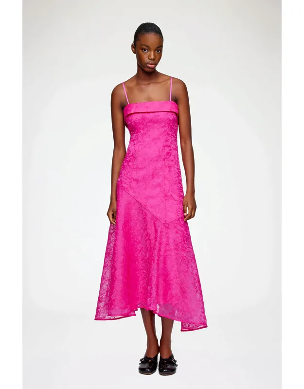 Dress In Shibori Organza