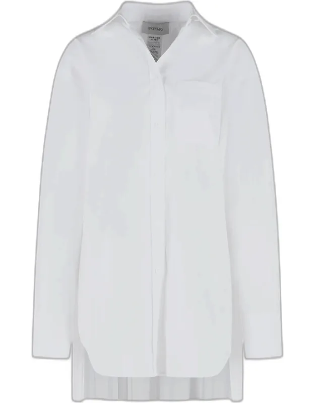 Nespolo Cotton Blend Shirt Dress