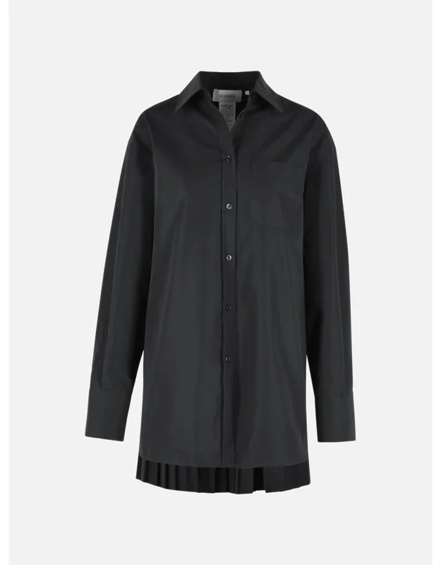 Nespolo Cotton Blend Shirt Dress