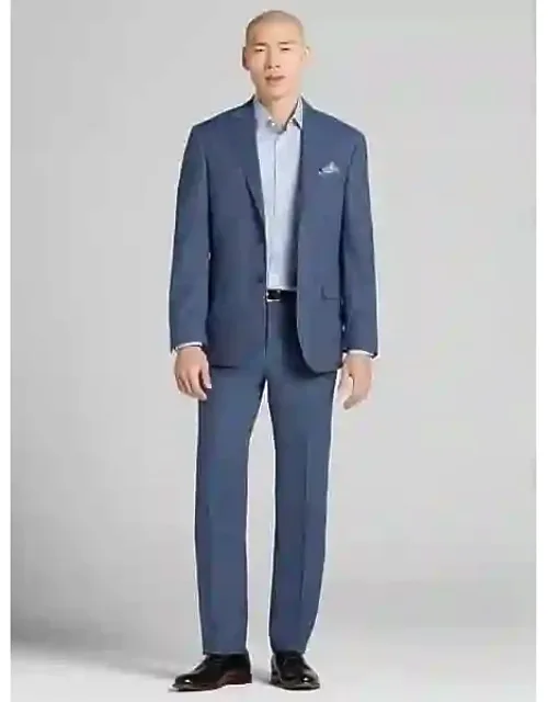 Chillflex Modern Fit Windowpane Suit