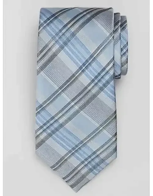 Narrow Plaid Tie