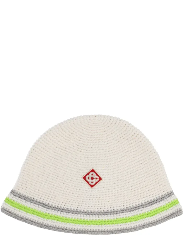 Knit Hat With Logo