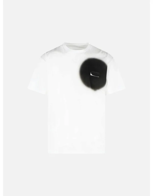 T-shirt With Contrasting Detail And Loose Fit