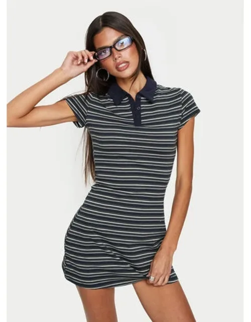 Polo Shirt Mini Dress