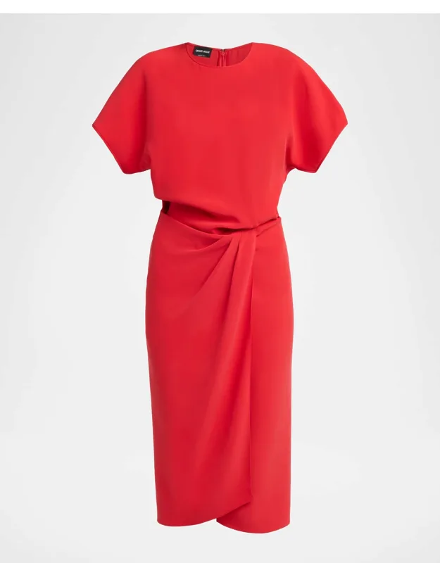 Asymmetric Midi Dress