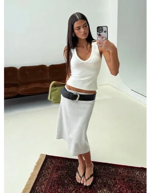 Baseline Rib Midi Skirt