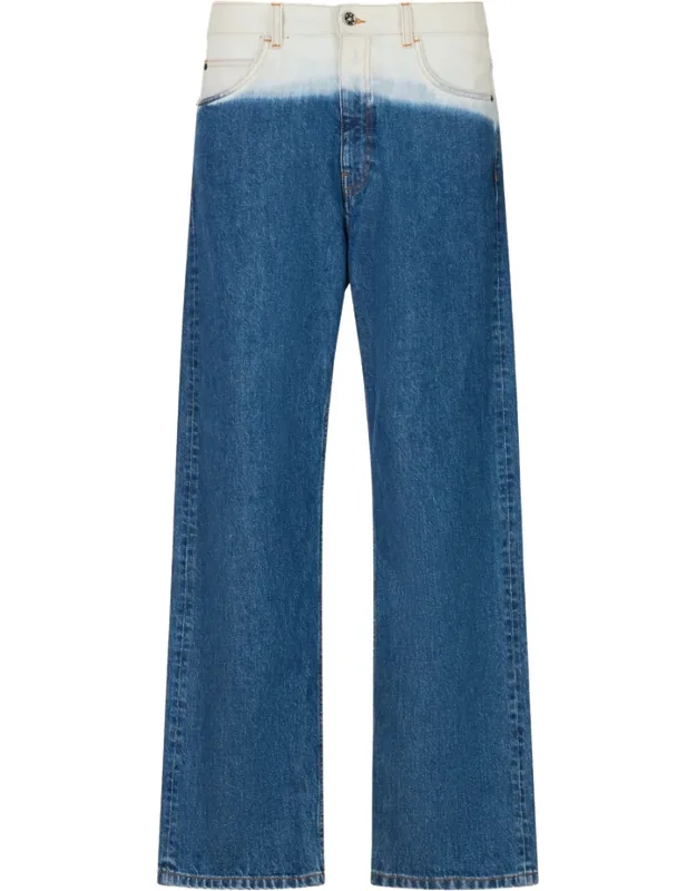 Bleached Five-pocket Jeans