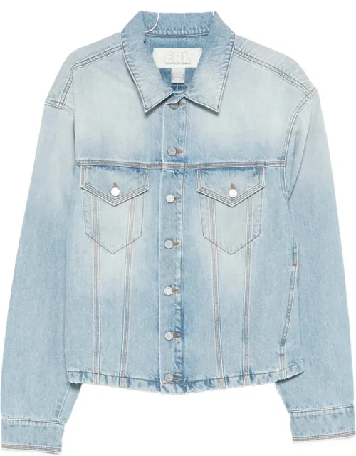 Flap-pocket Denim Jacket