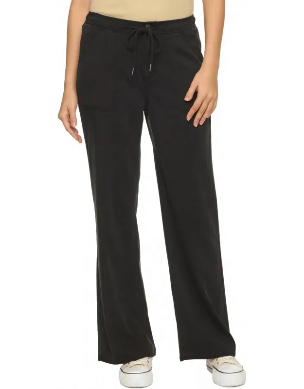 Bluffton Wide Leg Pull On Pants