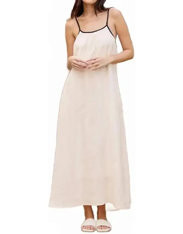 Kianna Contrast Bind Dress