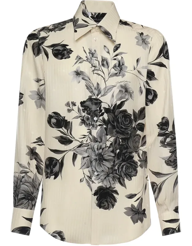 Flower Bouquet Print Shirt