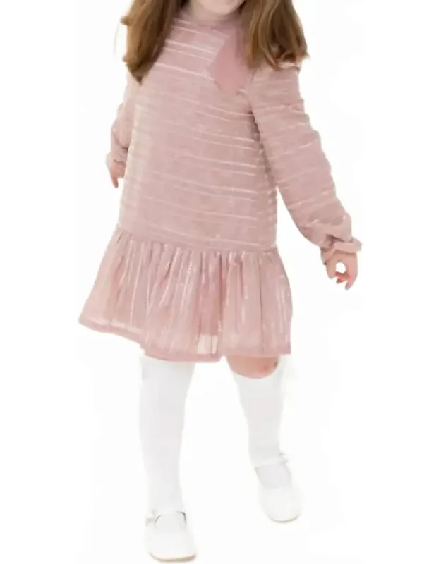 Chiffon Sequin Dress