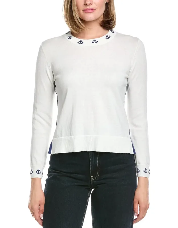 Mini Anchor Cashmere-blend Sweater