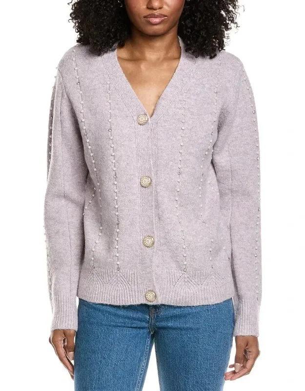 Pearl Trimmed Cardigan