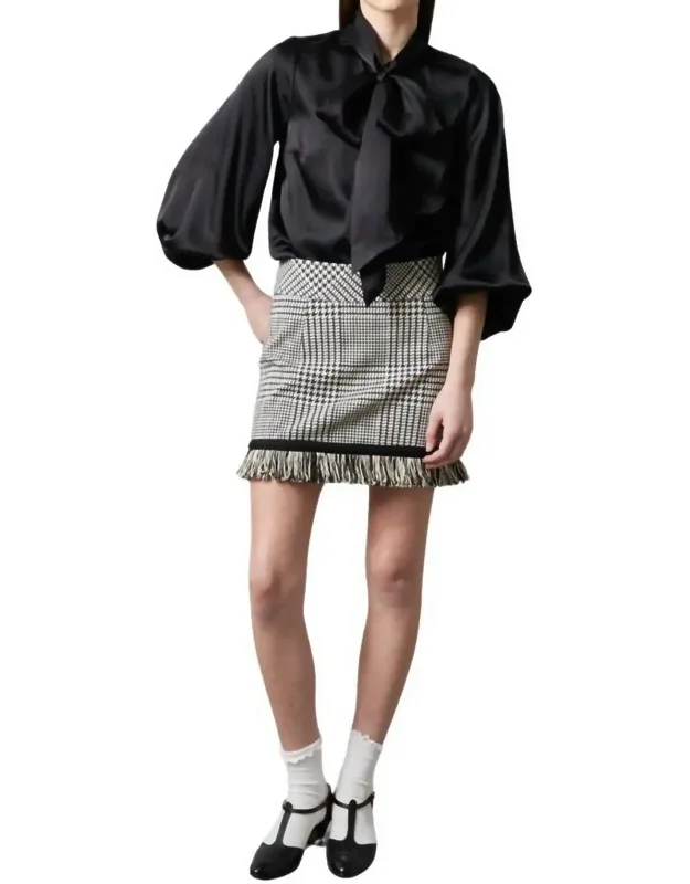 Fringed Mini Dress