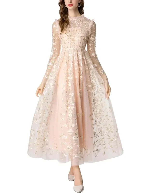 Embellished Maxi Dress