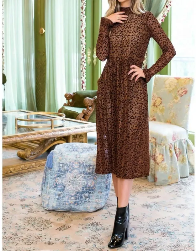 Devore Midi Dress