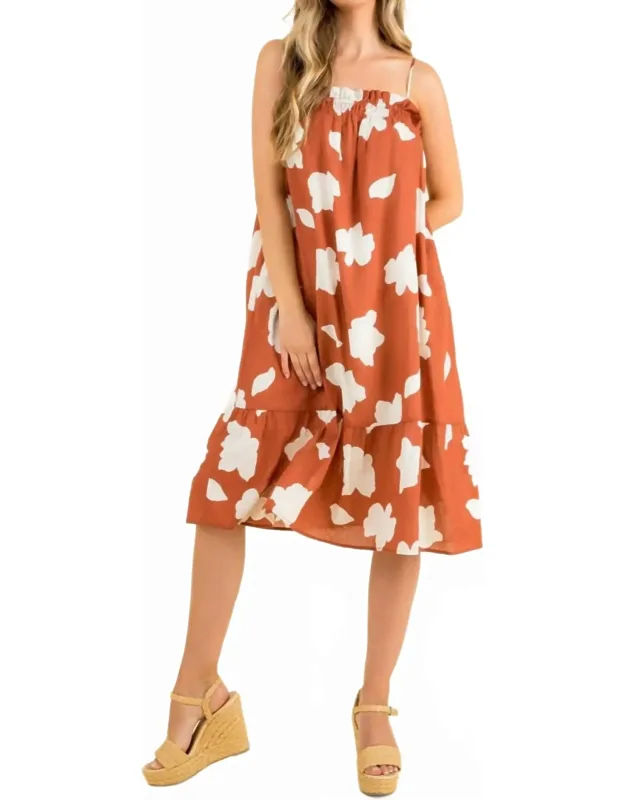 Cloud Print Dress