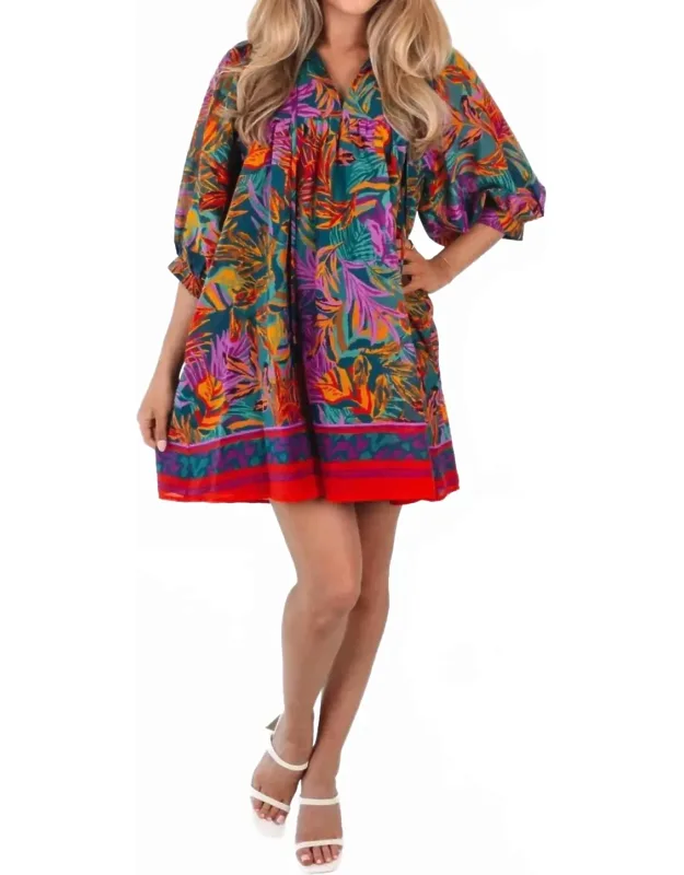 Puff Sleeve Dress