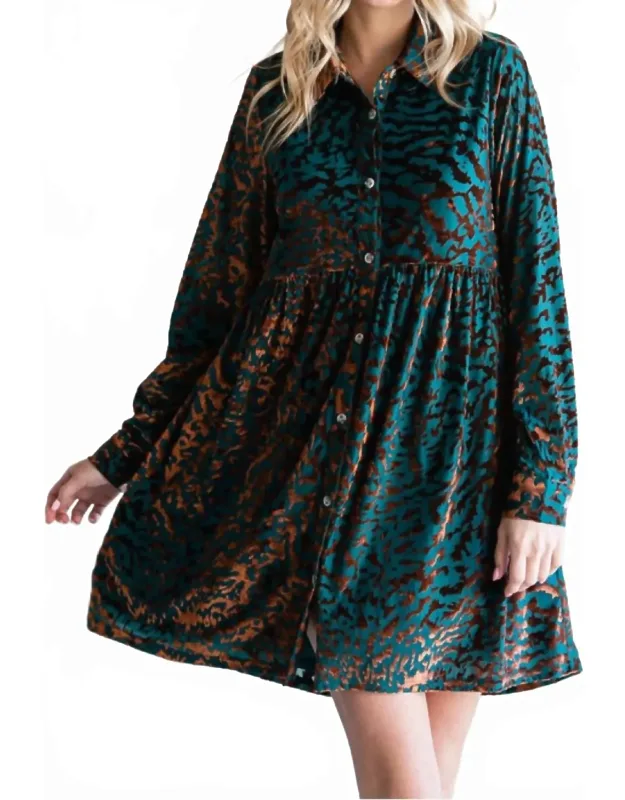 All Time High Velvet Dress
