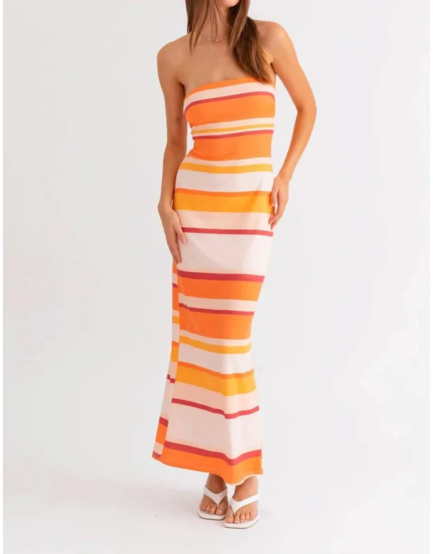 Aperol Spritz Tube Dress