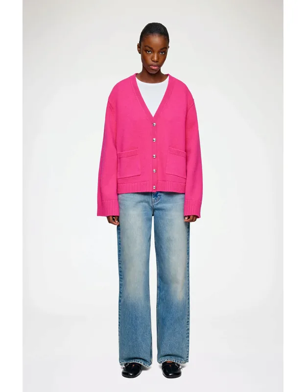 Classic Cardigan In Wool