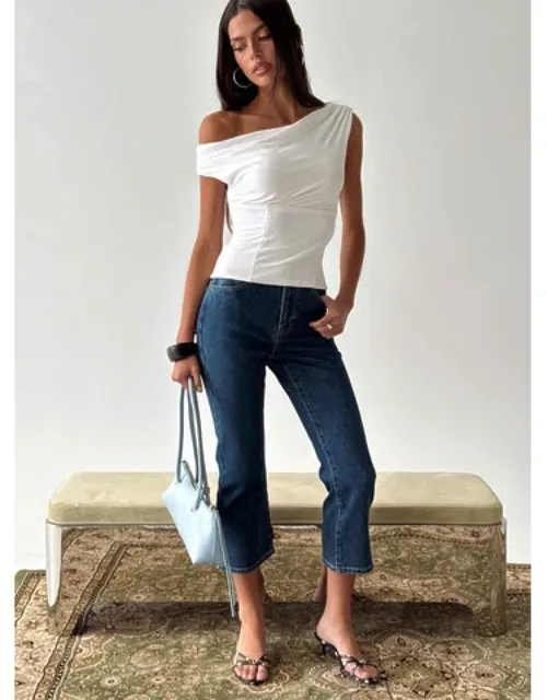 Cindee High Rise Cropped Jeans