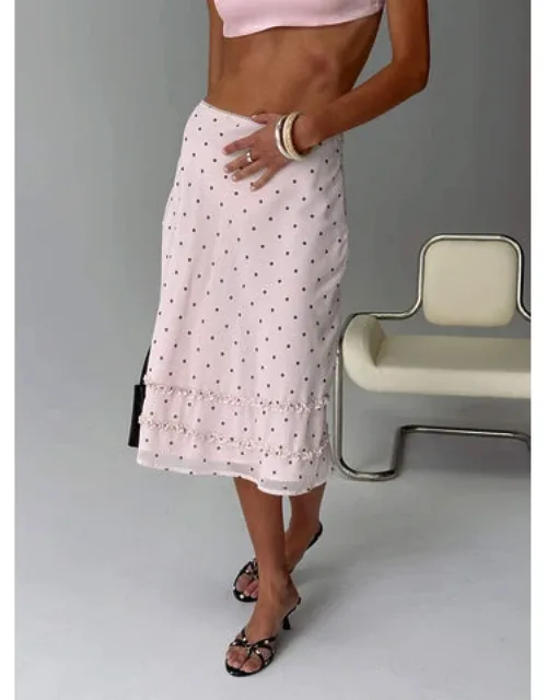 Frill Midi Skirt