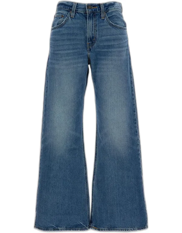 Loose-fitting Boot-cut Jeans