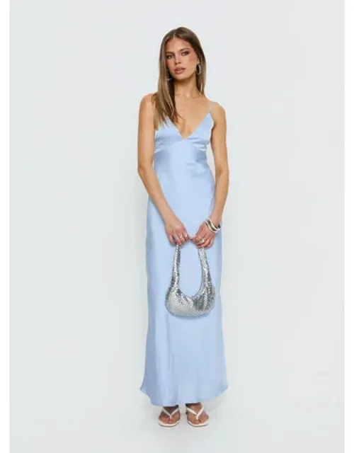 Normanby V Neck Tie Detail Maxi Dress